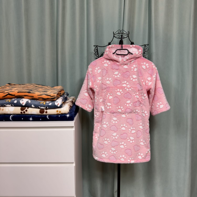 Miękka bluza-koc dla dzieci – wiele wariantów materiałów