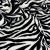 Wzory materiałów do kocobluz dla dorosłych – zebra