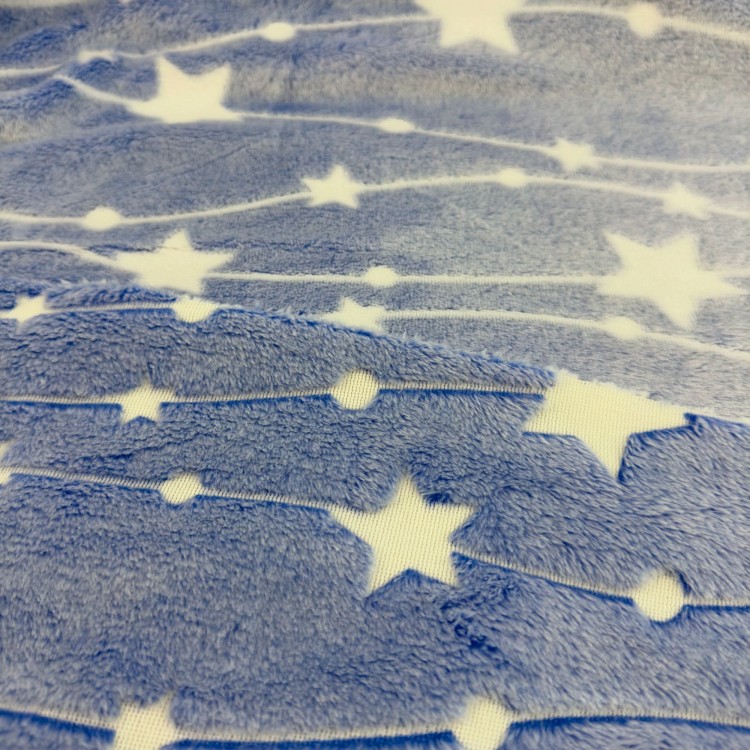 Kocobluza świecąca w ciemności pluszowy materiał