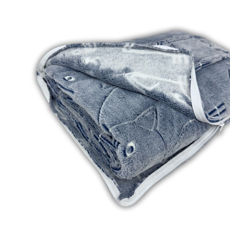 kocopoduszka do podróży z wyborem materiału kompaktowa