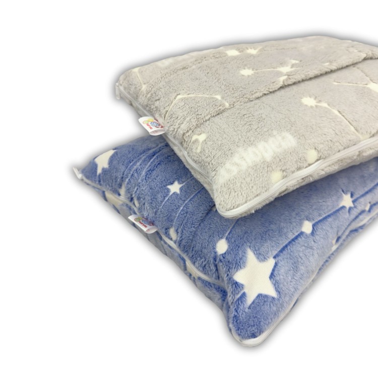 koc poduszka świecąca z przyjemnego materiału w dotyku