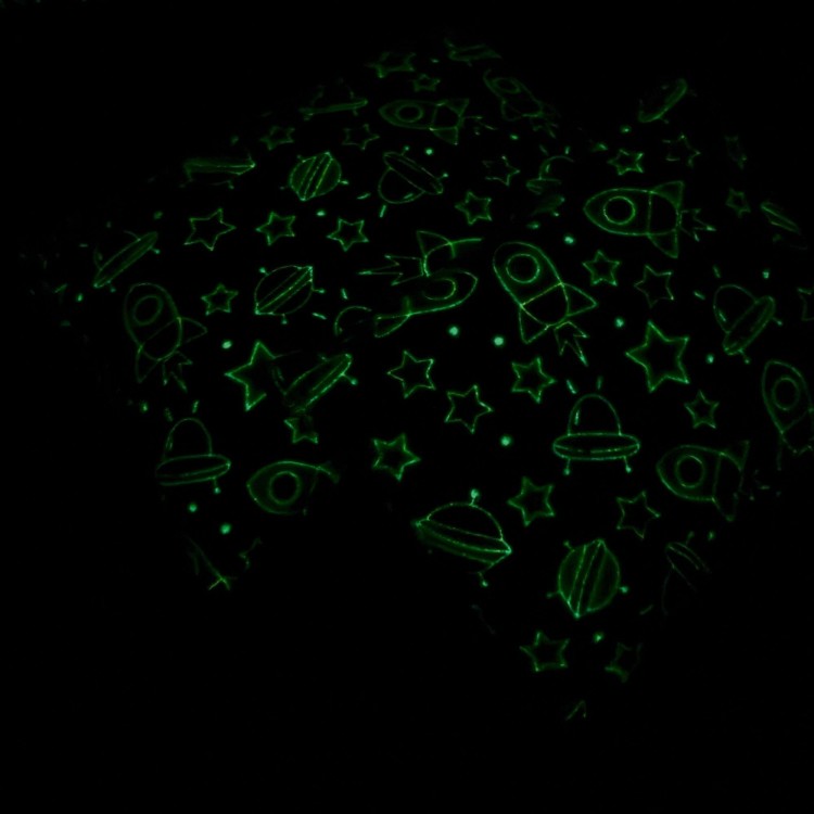 kocopoduszka rakiety personalizowana na prezent z wyborem materiału