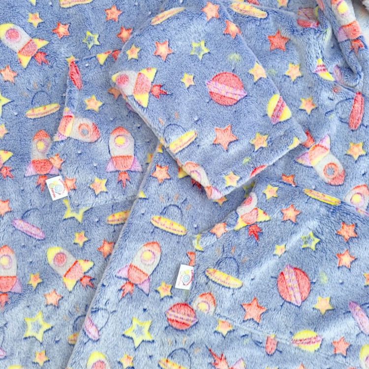 Wygodna kocobluza w rakiety dla dzieci