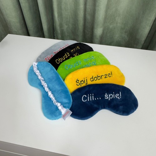 Opaska na oczy prezent z imieniem