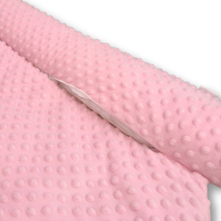 kokon niemowlęcy jasnoróżowy z 2 wkładami w zestawie