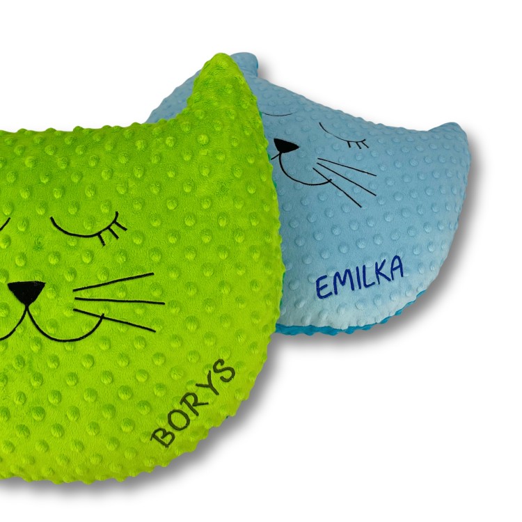 Personalizowana poduszka kot duża z imieniem