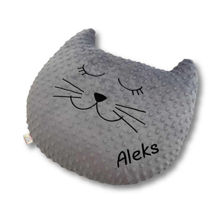 Duża poduszka kot z możliwością wyboru koloru