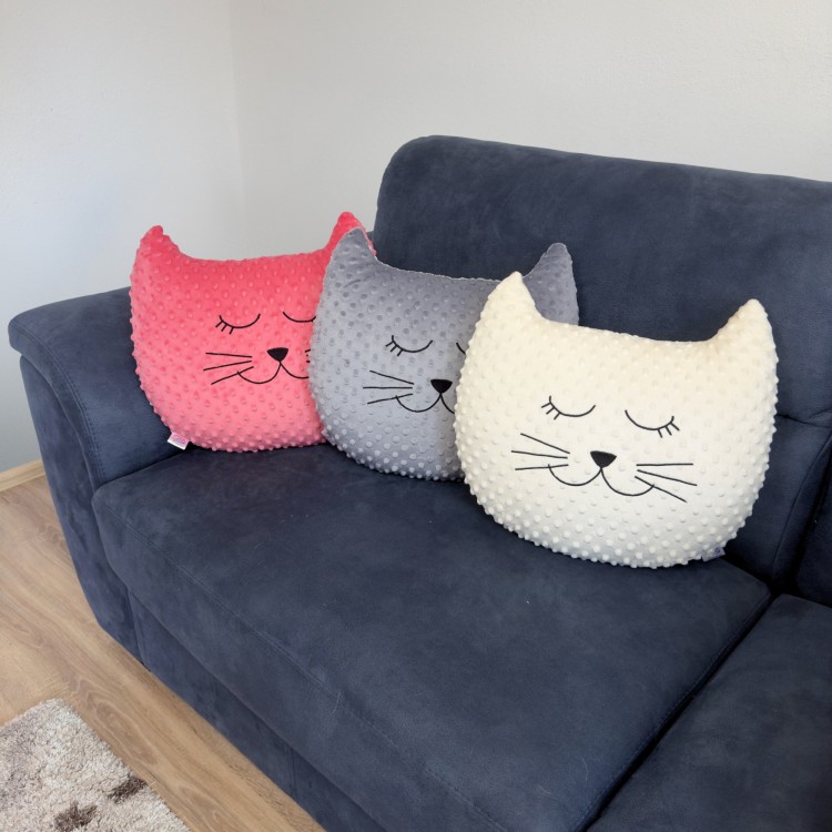 Poduszka kot duża personalizowana