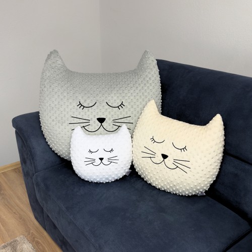 Poduszka kot z haftem pyszczka różne rozmiary
